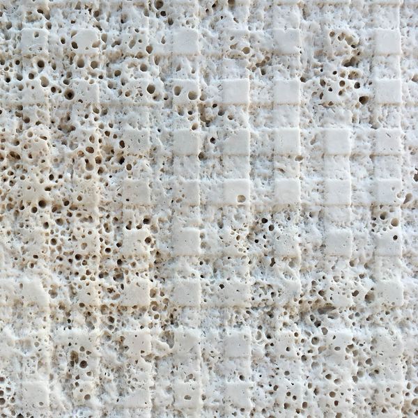 Finitura Waterjet Mosaico Profondo Travertino Romano
