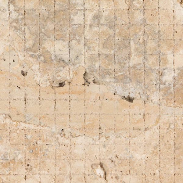 Finitura Waterjet Mosaico Fino Travertino Romano