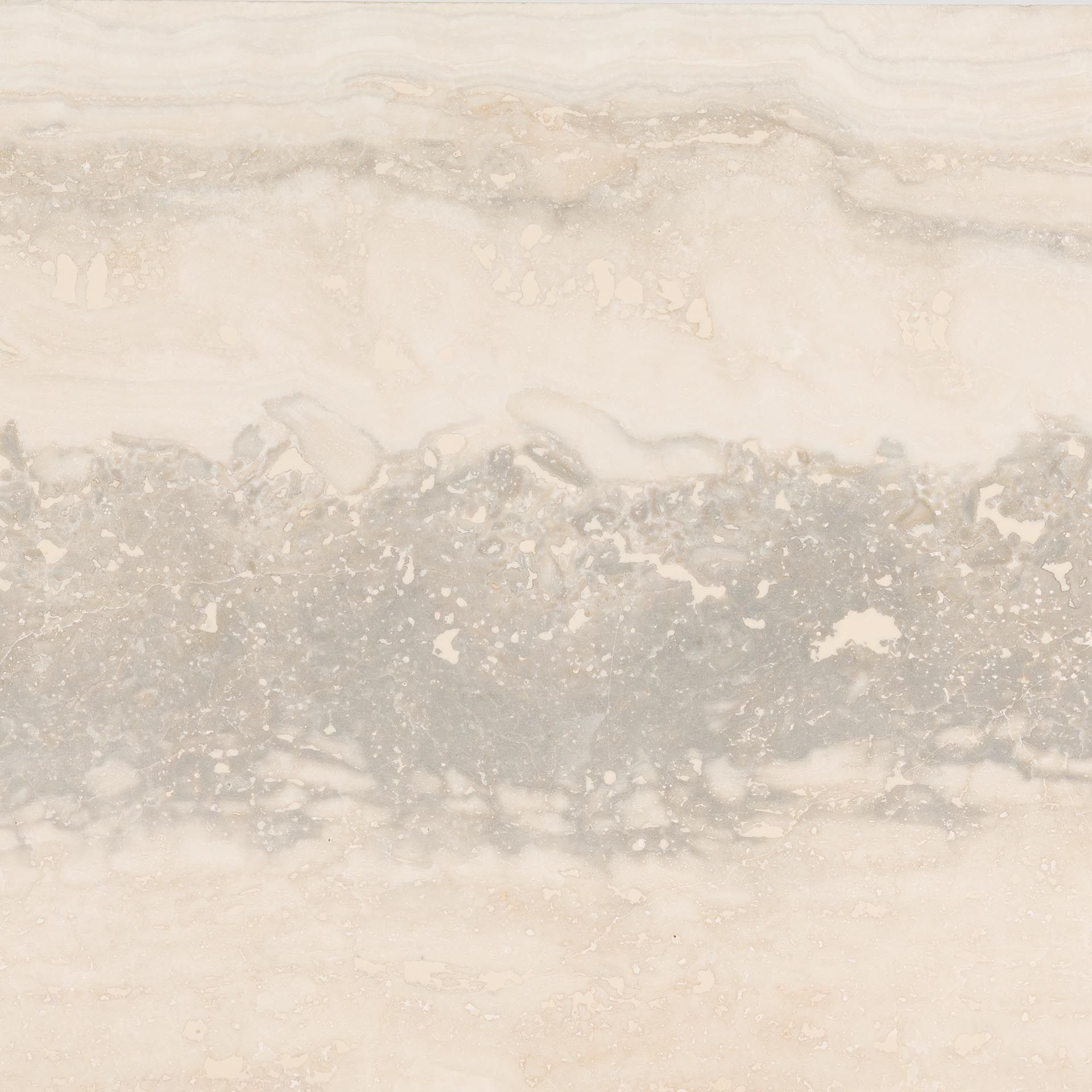 Roman Travertine Silver Platinum Vein Cut