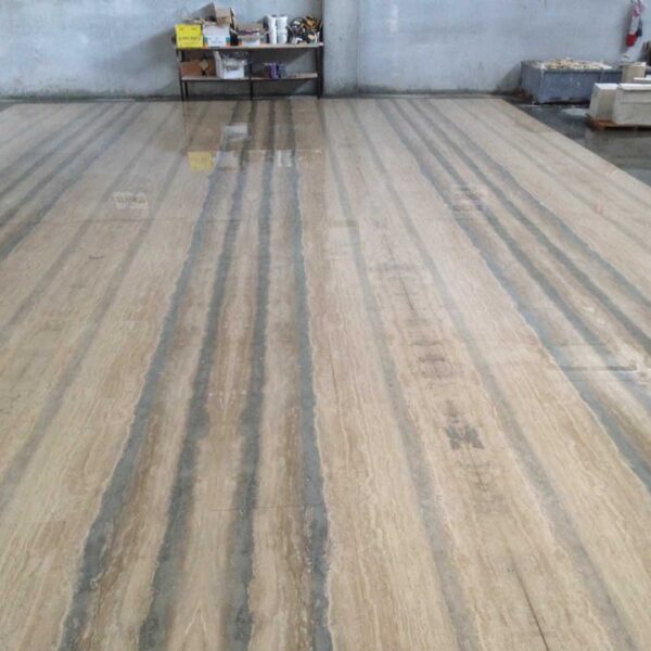Vein Match Processing - Roman Travertine Silvers