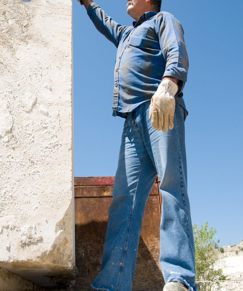 natural stone cutting