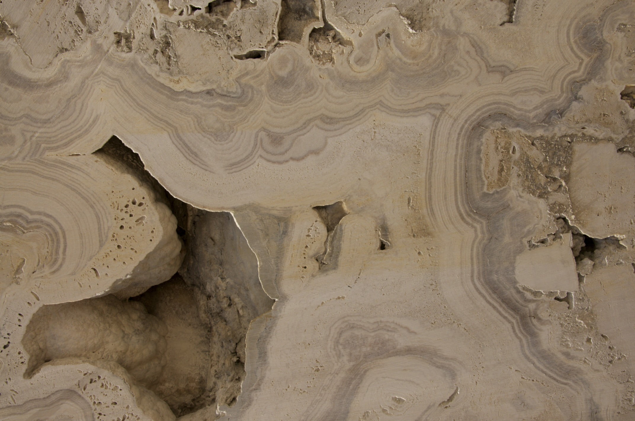 travertine formation