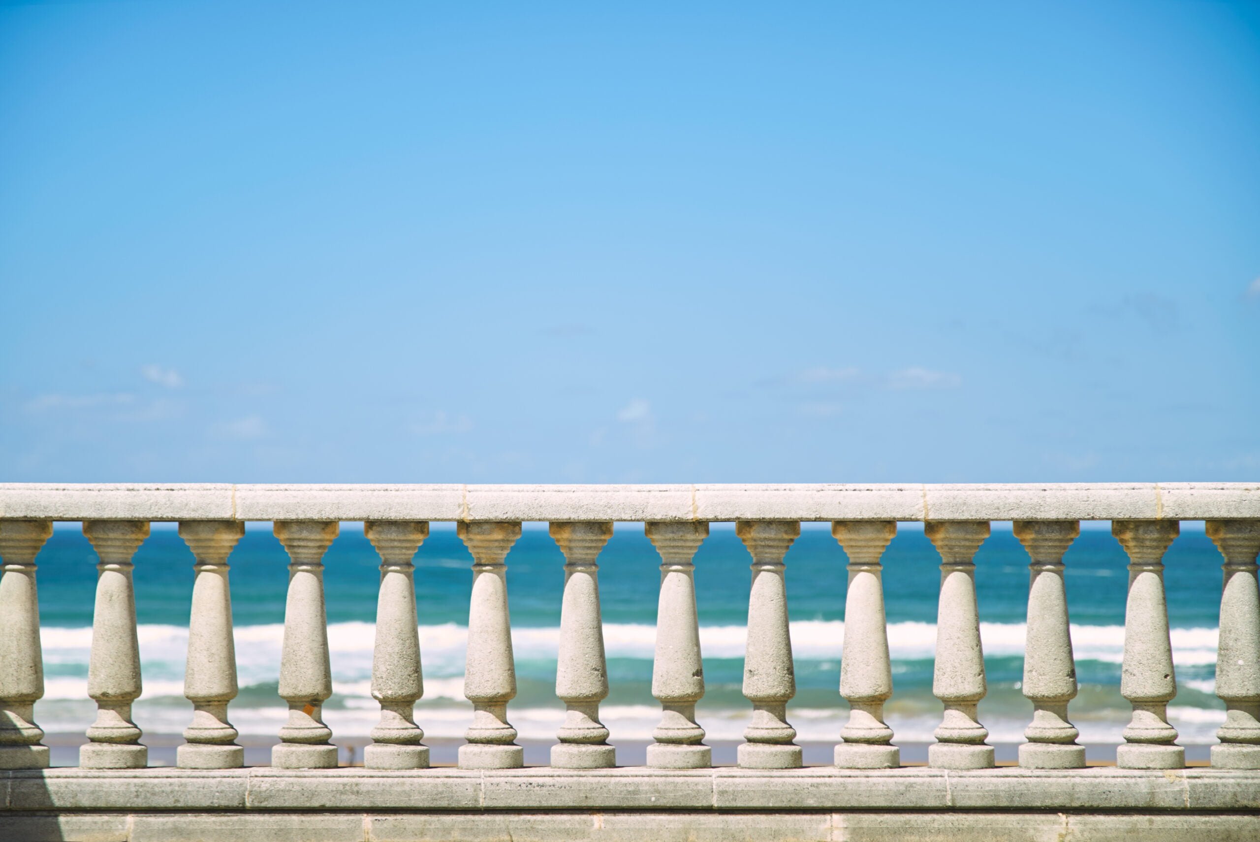 travertine columns