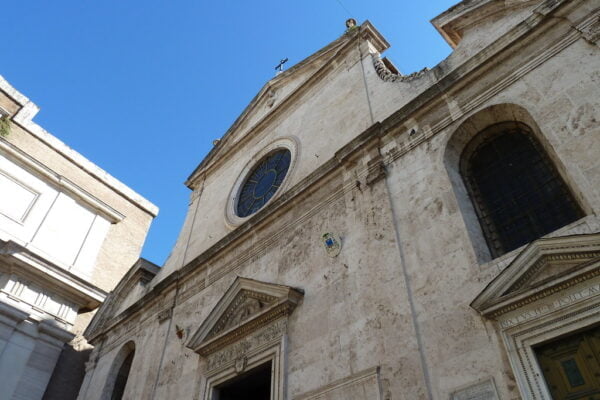 basilica santa maria del popolo travertino